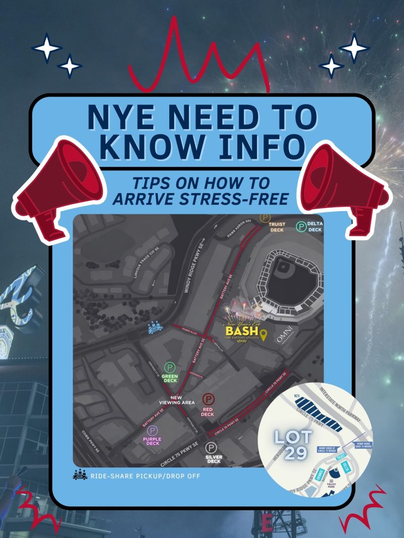 Image for the Tweet beginning: NYE plans? ✔️ Parking? ✔️